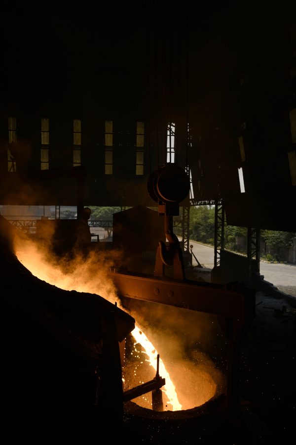 Prime Steel Processors melt shop, Ludhiana